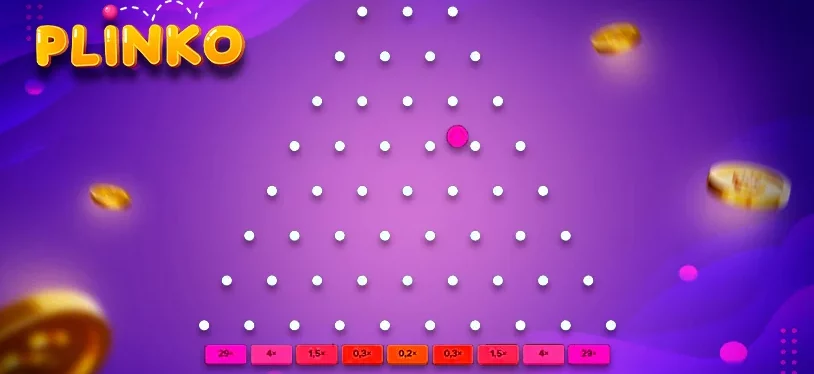 Plinko Casino Game gameplay pic.